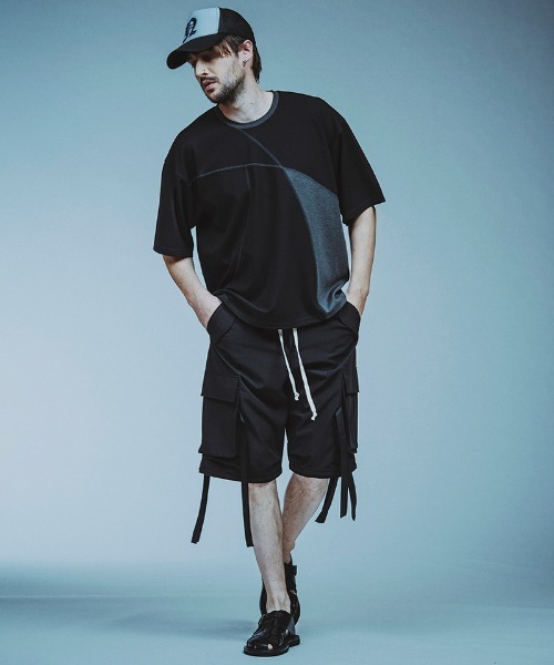 NO ID.（ノーアイディ）の「mp13792- ｲｰｼﾞｰﾜｲﾄﾞﾃｸﾉPT カーゴパンツ（カーゴパンツ・メンズ・ライトグレー/カーキ/ブラック・1/2）」の18枚目の写真