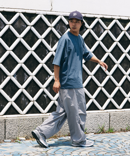 Russell Athletic(ラッセルアスレティック)の「RUSSELL ATHLETIC 別注 ナイロン リップストップ パンツ(その他パンツ・メンズ・グレー/ブラックミックス/ネイビー・MEDIUM/LARGE)」の12枚目の写真