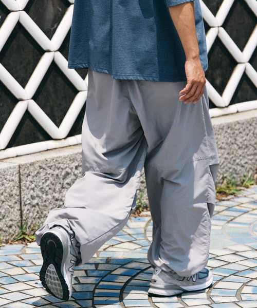 Russell Athletic(ラッセルアスレティック)の「RUSSELL ATHLETIC 別注 ナイロン リップストップ パンツ(その他パンツ・メンズ・グレー/ブラックミックス/ネイビー・MEDIUM/LARGE)」の16枚目の写真