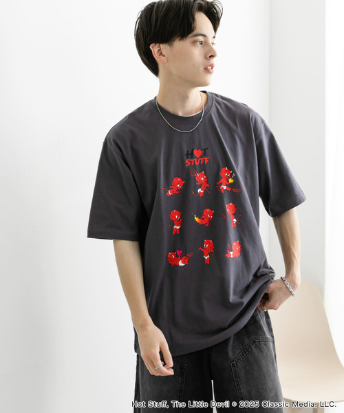 絶版！ SENSE 2014年 7月 ストリート Tシャツ ルブタン センス セール】『別注』HOT STUFF×SENSE OF PLACE プリントTシャツ B