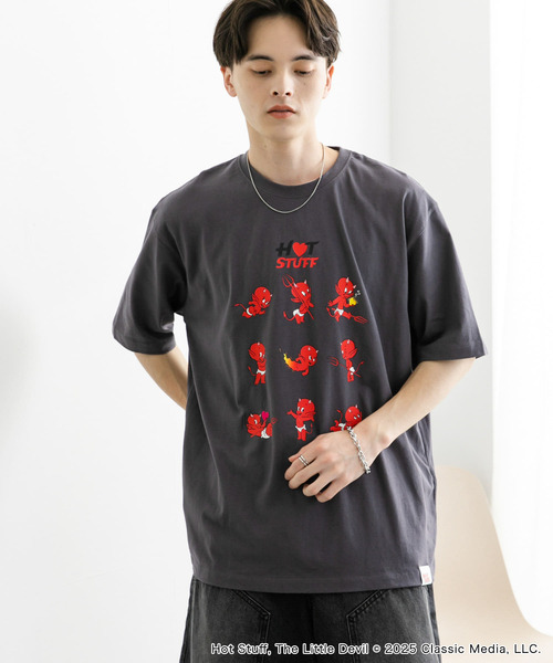 セール】『別注』HOT STUFF×SENSE OF PLACE プリントTシャツ B（T