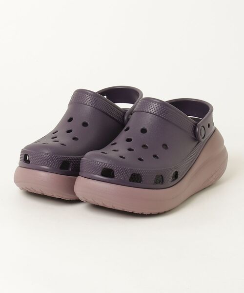 crocs(クロックス)の「crocs/クロックス CLASSIC CRUSH CLOG/クラシック クラッシュクロッグ(サンダル・レディース・ブラック/ライトベージュ/ライトピンク/ホワイト/パープル・22cm/23cm/24cm/25cm/26cm/27cm/28cm)」の4枚目の写真