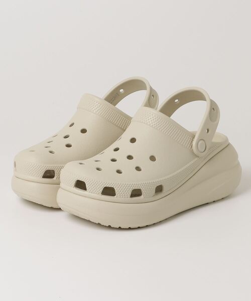 crocs(クロックス)の「crocs/クロックス CLASSIC CRUSH CLOG/クラシック クラッシュクロッグ(サンダル・レディース・ブラック/ライトベージュ/ライトピンク/ホワイト/パープル・22cm/23cm/24cm/25cm/26cm/27cm/28cm)」の1枚目の写真