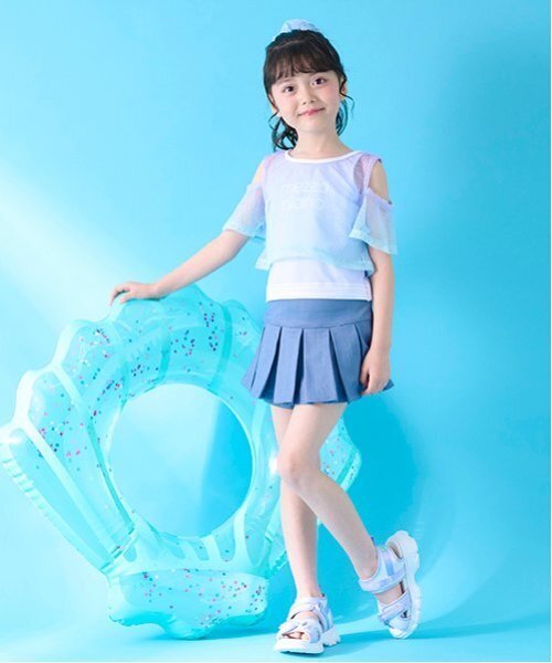 mina　メゾピアノ　3点セット セール】【SWIM】スイムウェア 3点セット（水着）｜mezzo piano
