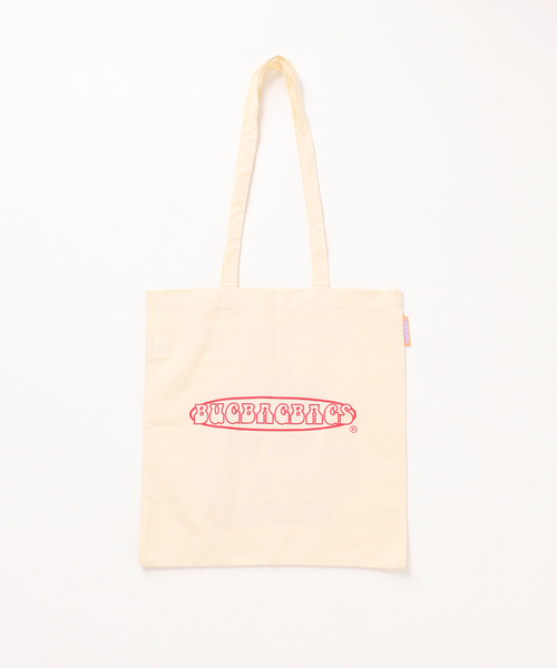 WISM(ウィズム)の「Woofietokyo / ウーフィトウキョウ BUGBAGBAGS SAYHELLO Tote-Bag(トートバッグ・メンズ・アイボリー/チョコ・FREE)」の3枚目の写真