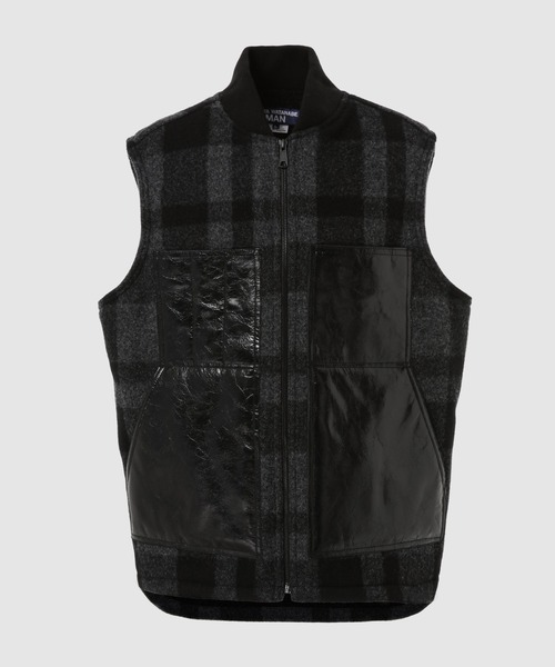 FILSON」W-NAME WOOL × LEATHER INSULATED WORK VEST（その他アウター