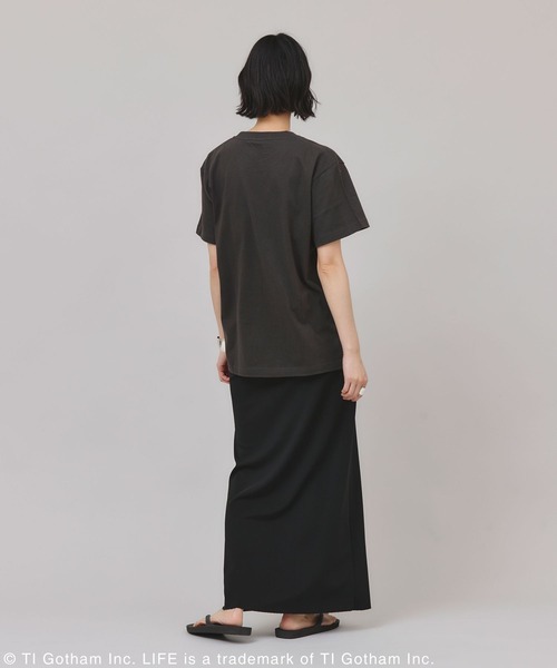 Curensology（カレンソロジー）の「Curensology(カレンソロジー)/【LIFE PICTURE COLLECTION】別注CHTシャツ（タテ）（Tシャツ/カットソー・レディース・ホワイト/ブラック・FREE）」の13枚目の写真