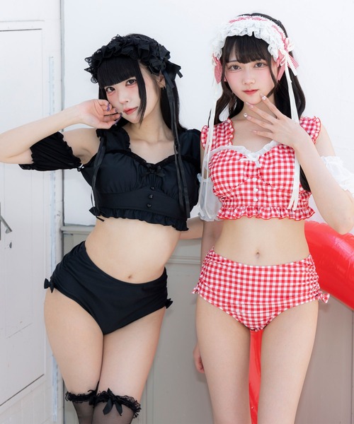 セール】うさ耳フリルフィッシュテール水着（水着）｜DearMyLove
