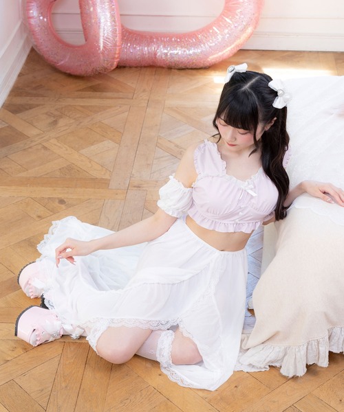 ディアマイラブ　うさみみ水着 うさ耳フリルフィッシュテール水着 – レディースファッション