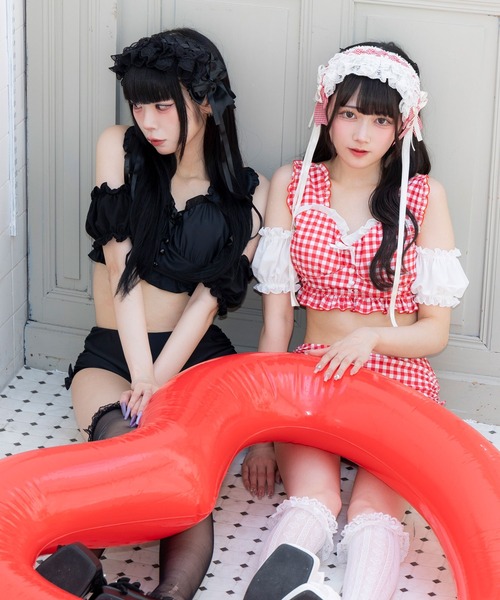 セール】うさ耳フリルフィッシュテール水着（水着）｜DearMyLove