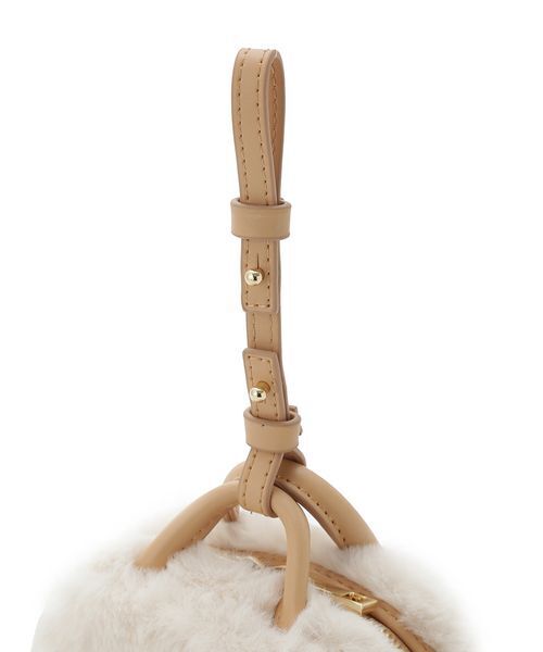 FURFUR（ファーファー）の「【限定カラー】エコファートートミニチャーム（チャーム・レディース・チャコールグレー/ブラック/ライトブルー/ピンク/アイボリー・F）」の15枚目の写真