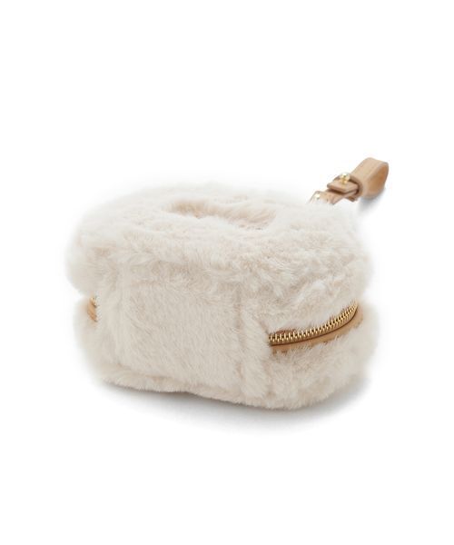 FURFUR（ファーファー）の「【限定カラー】エコファートートミニチャーム（チャーム・レディース・チャコールグレー/ブラック/ライトブルー/ピンク/アイボリー・F）」の19枚目の写真