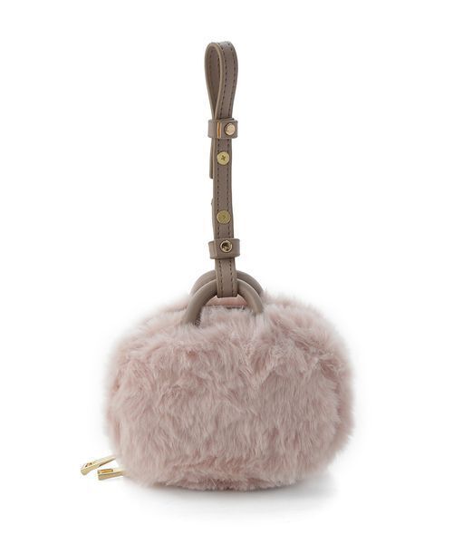 FURFUR（ファーファー）の「【限定カラー】エコファートートミニチャーム（チャーム・レディース・チャコールグレー/ブラック/ライトブルー/ピンク/アイボリー・F）」の20枚目の写真