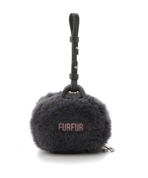 FURFUR(ファーファー)の「【限定カラー】エコファートートミニチャーム(チャーム・レディース・チャコールグレー/ブラック/ライトブルー/ピンク/アイボリー・F)」の17枚目の写真