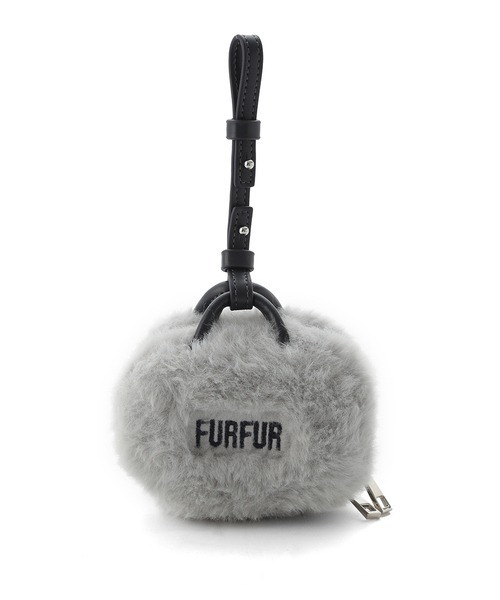 FURFUR(ファーファー)の「【限定カラー】エコファートートミニチャーム(チャーム・レディース・チャコールグレー/ブラック/ライトブルー/ピンク/アイボリー・F)」の18枚目の写真
