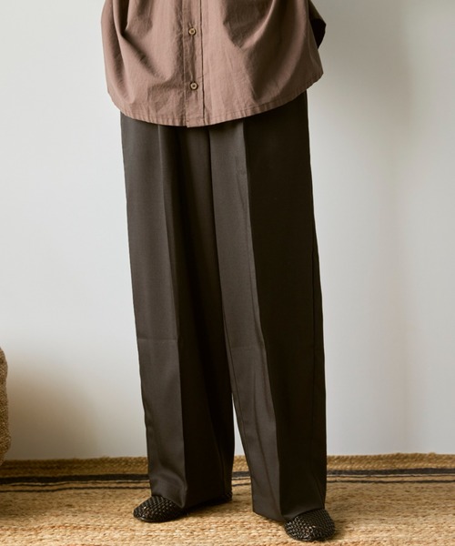 セール】センタープレスイージーパンツ（スラックス）｜Libra Cue