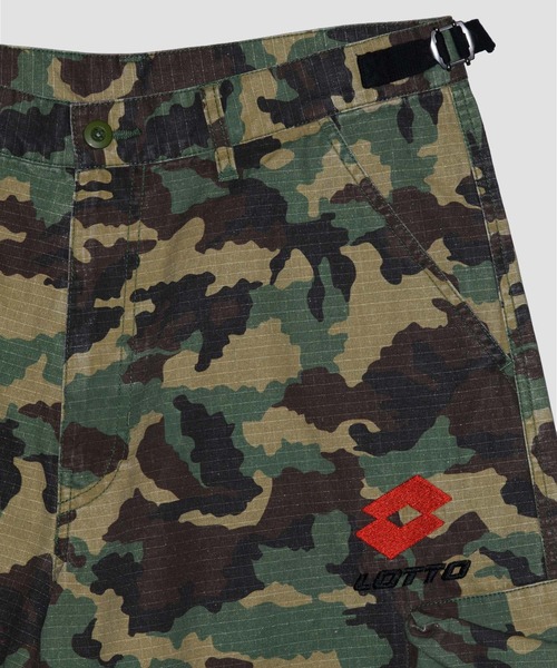LOTTO（ロット）の「LOTTO　CAMOFLAGE CARGO SHORTS（その他パンツ・メンズ・カモフラージュ/ホワイト・X-LARGE/MEDIUM/LARGE）」の4枚目の写真