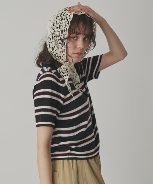 タイムセールトピーズポロシャツ風トップス 即日出荷 アウトレット ZETT BEAMS DESIGN 半袖 ポロシャツ