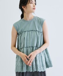 GALLEST | ピグメントダイノースリーブカットソー(Tシャツ/カットソー)