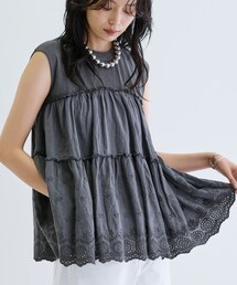 GALLEST | ピグメントダイノースリーブカットソー(Tシャツ/カットソー)