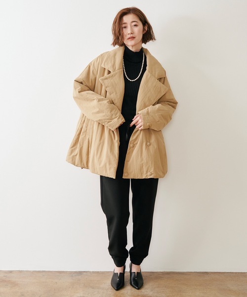 3wayパファーテーラードジャケット Emma Taylor│STYLEDOOR スタイルドア