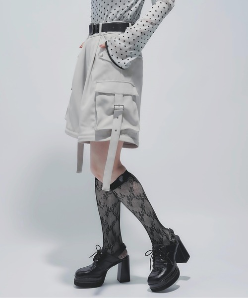 マルチWAYワイドカーゴパンツ マルチWAYワイドカーゴパンツ(HARE)（カーゴパンツ）｜HARE