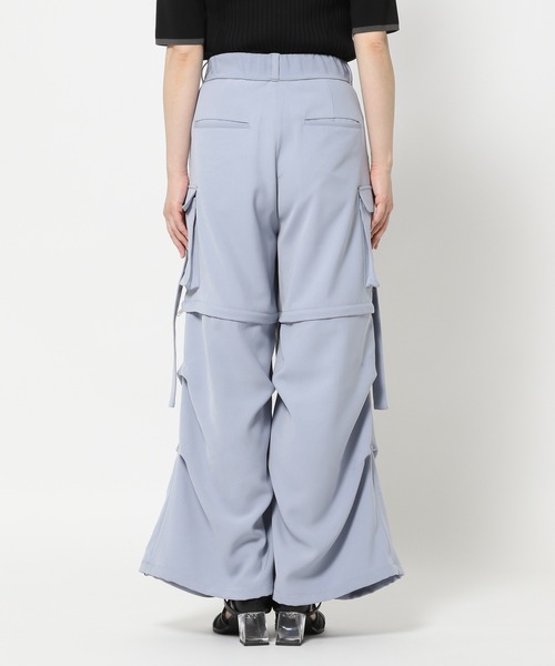 HARE(ハレ)の「マルチWAYワイドカーゴパンツ(HARE)(カーゴパンツ・レディース・ブラック/ブルー/オフホワイト・FREE)」の15枚目の写真