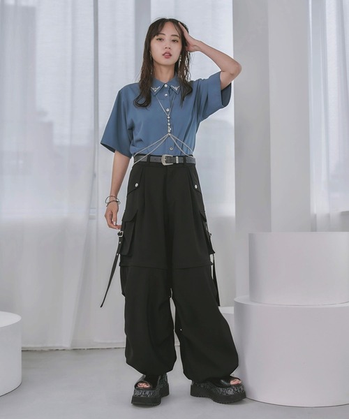 マルチWAYワイドカーゴパンツ(HARE)（カーゴパンツ）｜HARE（ハレ）の