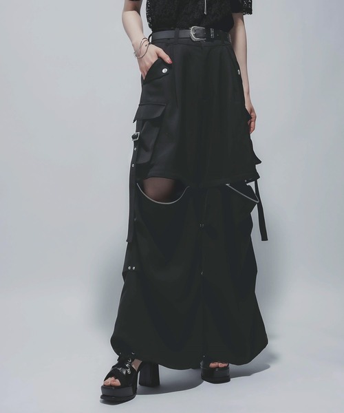 マルチWAYワイドカーゴパンツ(HARE)（カーゴパンツ）｜HARE