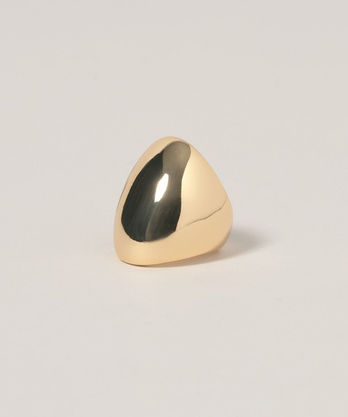 A part by（アパートバイ）の「ボリュームリング（リング・レディース・GOLD/Silver・FREE）」の3枚目の写真