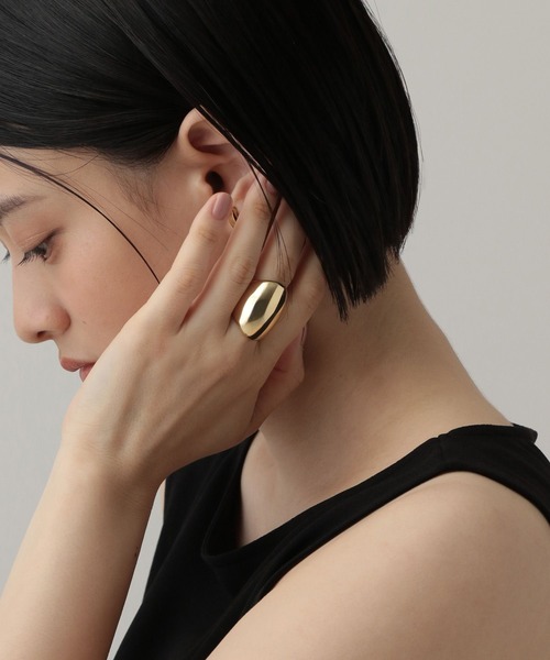 A part by（アパートバイ）の「ボリュームリング（リング・レディース・GOLD/Silver・FREE）」の9枚目の写真
