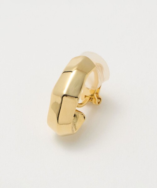 UNITED ARROWS（ユナイテッドアローズ）の「アンギュラー Jシェイプ イヤリング（イヤリング・レディース・シルバー/ゴールド・FREE）」の6枚目の写真