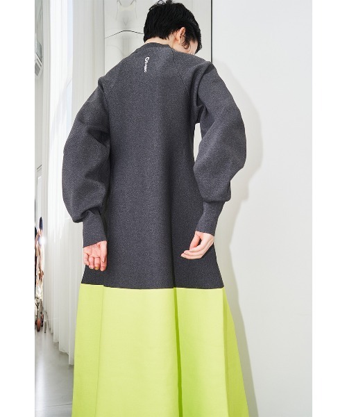 ワンピース OMMO TENT LINE KNIT OP OMMO ONLINE STORE / TENT LINE KNIT OP