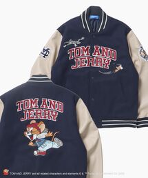 【超オーバーサイズ!!】90s NFL スタジャン　オーバーサイズ　刺繍ロゴ 超オーバーサイズ!!】90s NFL スタジャンオーバーサイズ刺繍ロゴ