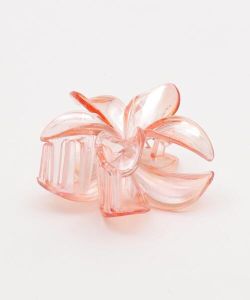 WEGO（ウィゴー）の「WEGO/Lクリアオーロラフラワーバンス（バレッタ/ヘアクリップ・レディース・その他2/その他3/その他1・FREE）」の3枚目の写真