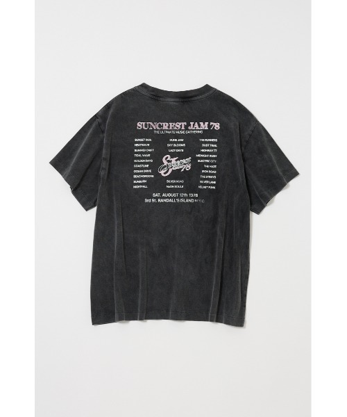 MOUSSY(マウジー)の「SUNCREST JAM Tシャツ(Tシャツ/カットソー・レディース・ホワイト/ライトブラック/レッド・FREE)」の5枚目の写真