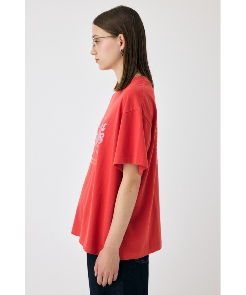 MOUSSY(マウジー)の「SUNCREST JAM Tシャツ(Tシャツ/カットソー・レディース・ホワイト/ライトブラック/レッド・FREE)」の15枚目の写真