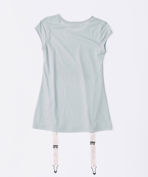 SCULPTOR（スカルプター）の「Ranch Lingerie Tee（Tシャツ/カットソー・レディース・ホワイト/ライトブルー・LARGE/MEDIUM/SMALL）」の3枚目の写真