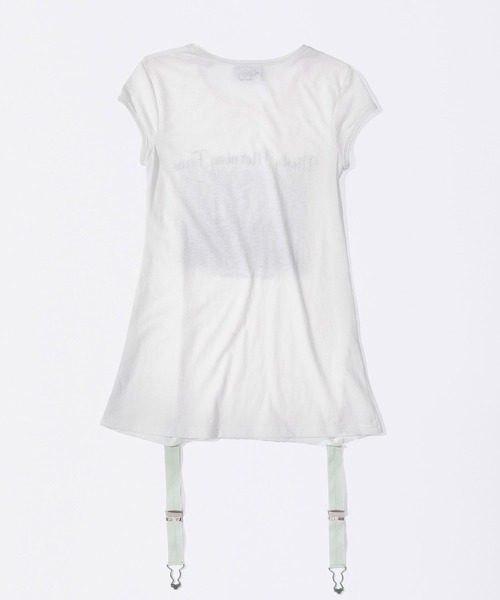 SCULPTOR（スカルプター）の「Ranch Lingerie Tee（Tシャツ/カットソー・レディース・ホワイト/ライトブルー・LARGE/MEDIUM/SMALL）」の10枚目の写真