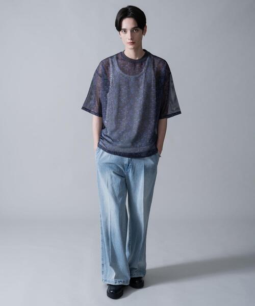 BROWNY（ブラウニー）の「BROWNY/メッシュパターンアンサンブルPOシャツ（Tシャツ/カットソー・メンズ・その他1/その他2・LARGE/MEDIUM）」の14枚目の写真