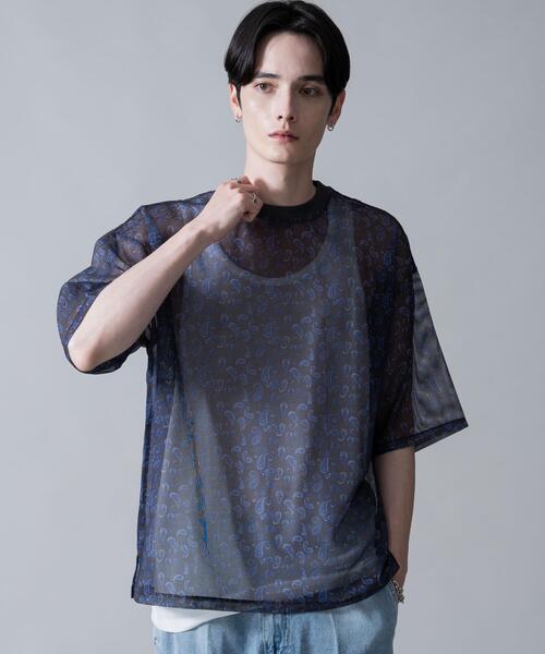 BROWNY（ブラウニー）の「BROWNY/メッシュパターンアンサンブルPOシャツ（Tシャツ/カットソー・メンズ・その他1/その他2・LARGE/MEDIUM）」の3枚目の写真