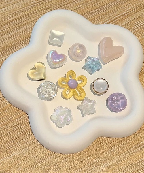 ammy.(エイミードット)の「【 ammy. / エイミードット 】 パステルカラー サンダル アクセサリー / ラメ オーロラ(シューズアクセサリー・レディース・C/D/E/A/B・FREE)」の2枚目の写真