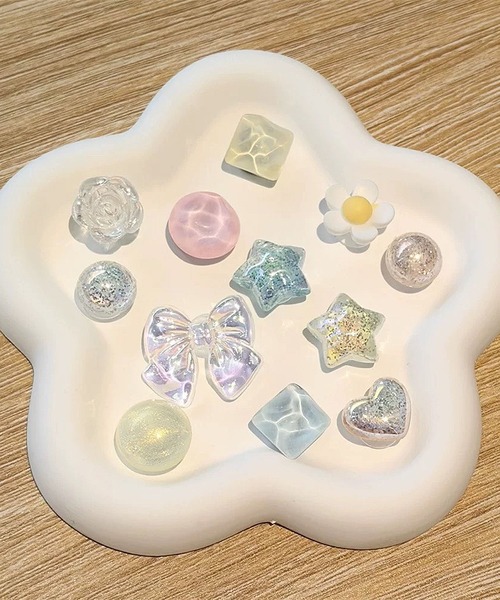 ammy.(エイミードット)の「【 ammy. / エイミードット 】 パステルカラー サンダル アクセサリー / ラメ オーロラ(シューズアクセサリー・レディース・C/D/E/A/B・FREE)」の5枚目の写真