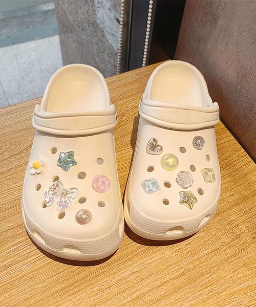 ammy.(エイミードット)の「【 ammy. / エイミードット 】 パステルカラー サンダル アクセサリー / ラメ オーロラ(シューズアクセサリー・レディース・C/D/E/A/B・FREE)」の9枚目の写真