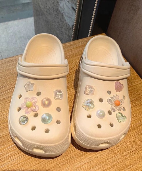 ammy.(エイミードット)の「【 ammy. / エイミードット 】 パステルカラー サンダル アクセサリー / ラメ オーロラ(シューズアクセサリー・レディース・C/D/E/A/B・FREE)」の10枚目の写真