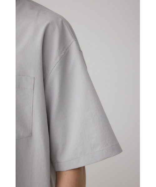 AZUL by moussy(アズールバイマウジー)の「C/T切り替え比翼半袖シャツ(シャツ/ブラウス・レディース・ブラック/グレー/ネイビー・MEDIUM/LARGE)」の19枚目の写真