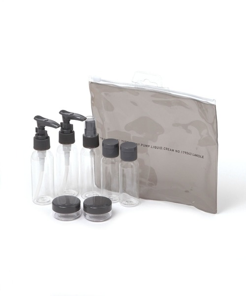 TRAVEL]詰め替えボトルセット / 571013（トラベルグッズ）｜LAKOLE