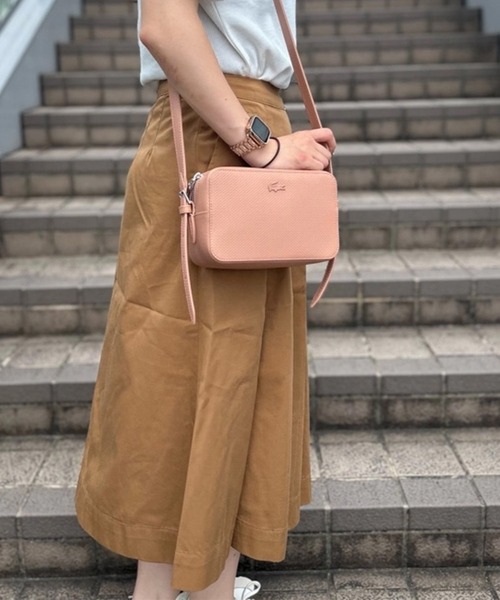 LACOSTE(ラコステ)の「ミディプリーツスカート(スカート・レディース・ブラック/キャメル・34/40/38/36)」の12枚目の写真