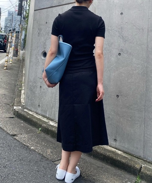 LACOSTE(ラコステ)の「ミディプリーツスカート(スカート・レディース・ブラック/キャメル・34/40/38/36)」の8枚目の写真