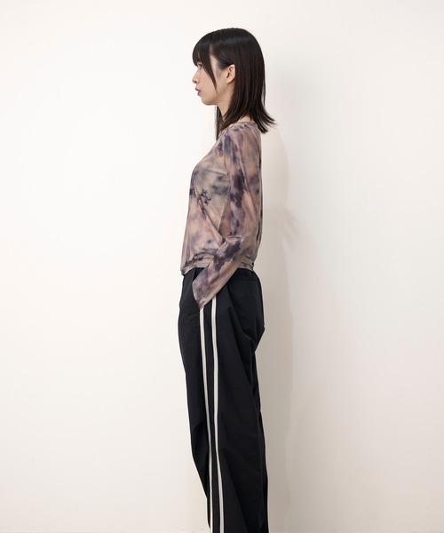 tシャツ 「Nora Lily」「elle」Bi-Color Knit Body Suit レディース Nora Lily tシャツ 「Nora Lily」「elle」Bi-Color Knit Body